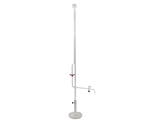 Microbureta com Torneira de Vidro com Base de Polipropileno 10ml