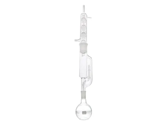 Extrator Soxhlet Completo com Balão Fundo Chato 250ml