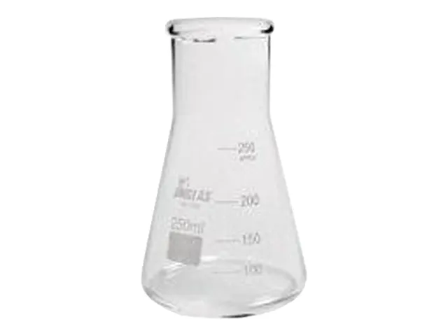 Frasco Erlenmeyer Boca Larga Graduado 100ml