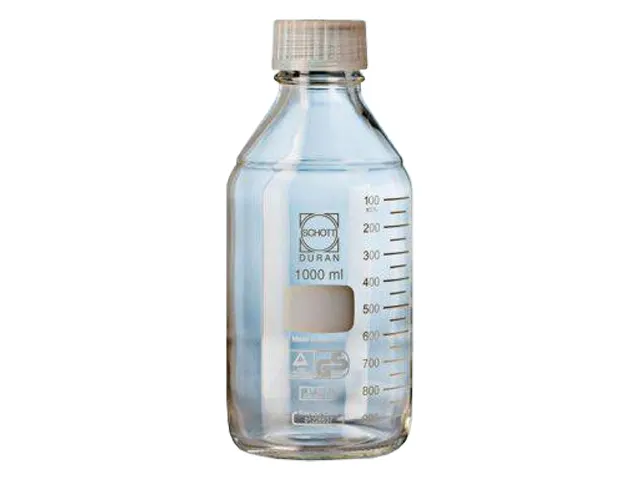 Frasco Reagente com Tampa Rosca e Anel Antigota 50ml