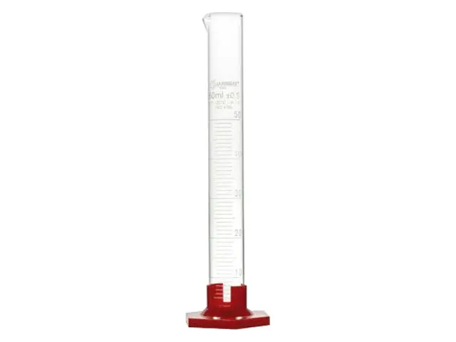 Proveta Graduada Base Hexagonal de Polipropileno 500ml