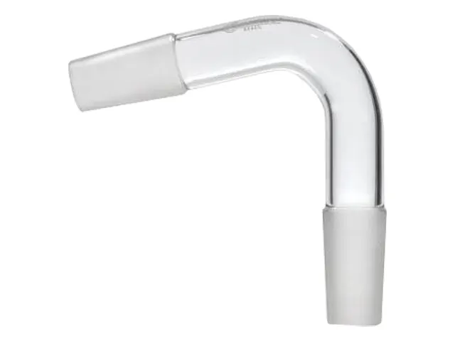 Tubo Adaptador em Ângulo 45° com 2 Juntas Macho 29/42
