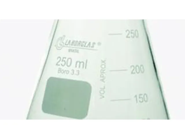 Frasco Erlenmeyer Boca Estreita Graduado 250 ml Laborglas