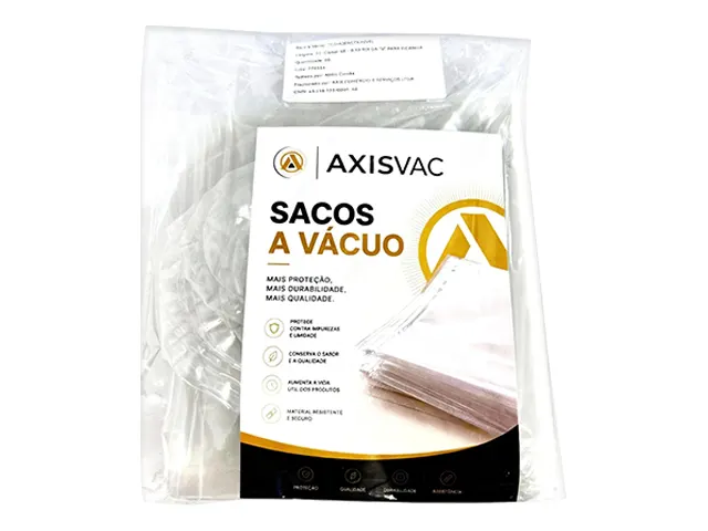 Saco a Vácuo Termoencolhível para Carnes e Queijos