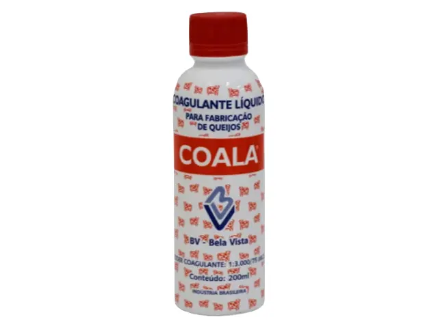 Coagulante Coala Para Produção de Queijos 200ml