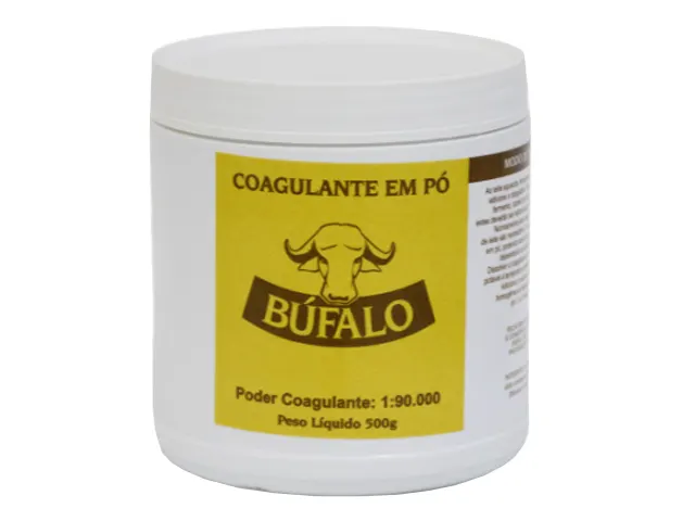 Coagulante Búfalo 1:90.000 Pó Para Produção de Queijos 500g