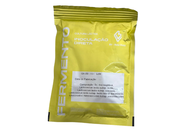 Fermento BV GX05 Para Queijos com Olhaduras, Prato, Edam, Gouda, Reino, Dambo, Azul e Manteiga