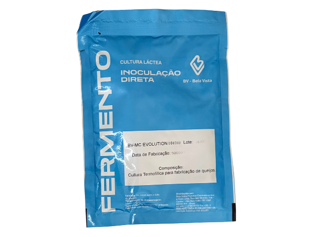 Fermento BV MC Evolution Para Mussarela, Provolone, Provola, Provolete, Parmesão e Reino